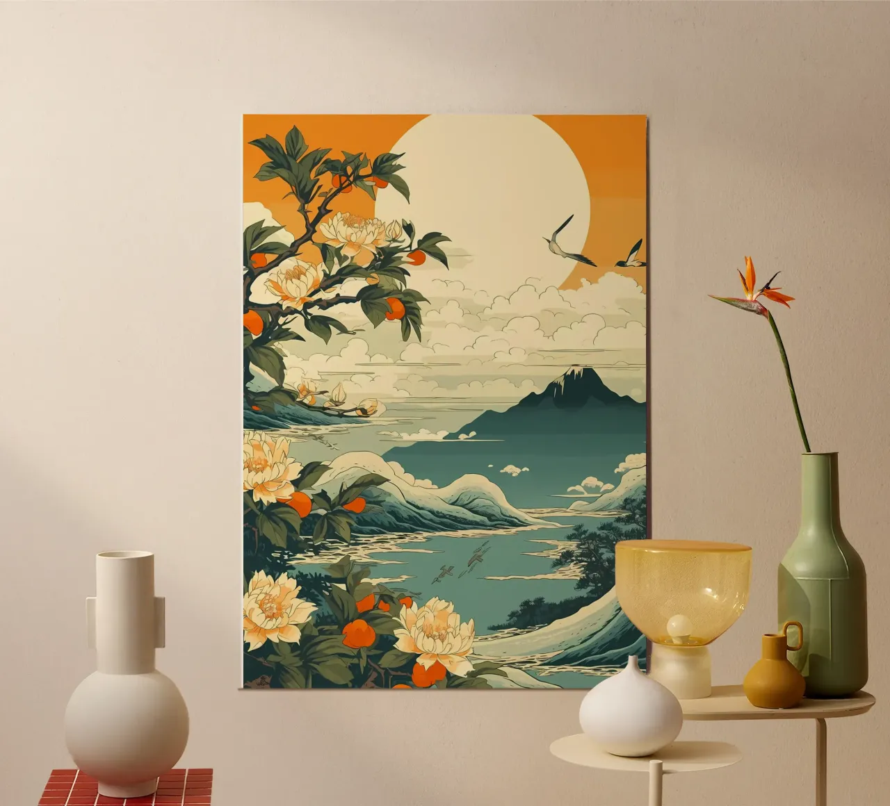 Fruit Japans Vintage forex-plaat van diedrich