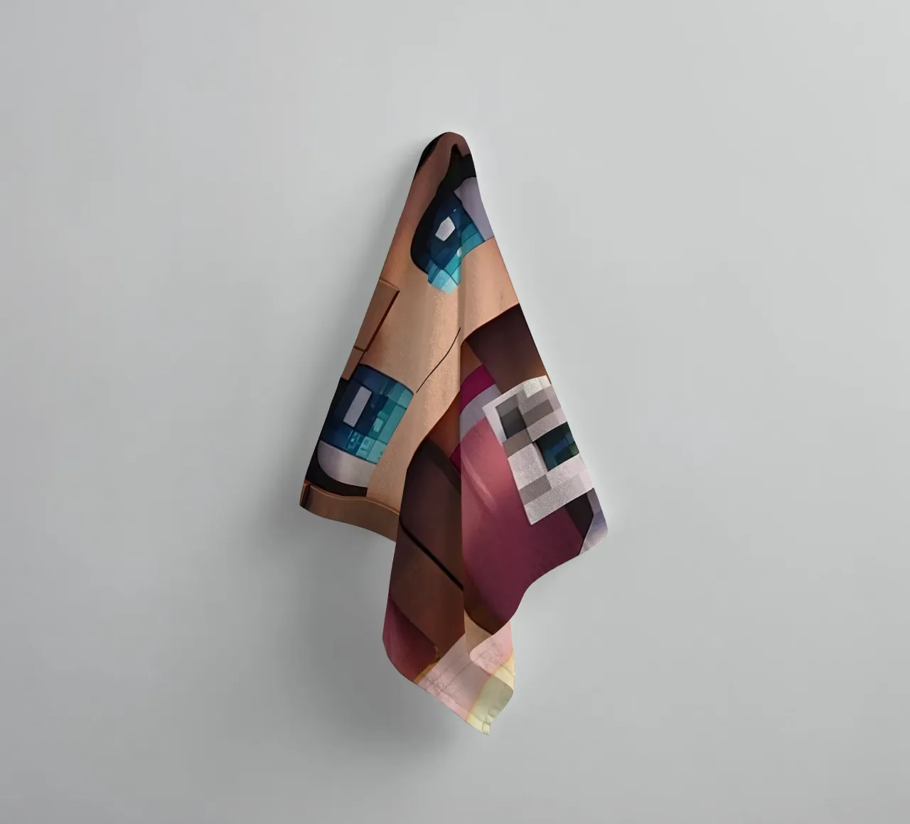 Minecraft towel by Ngamino