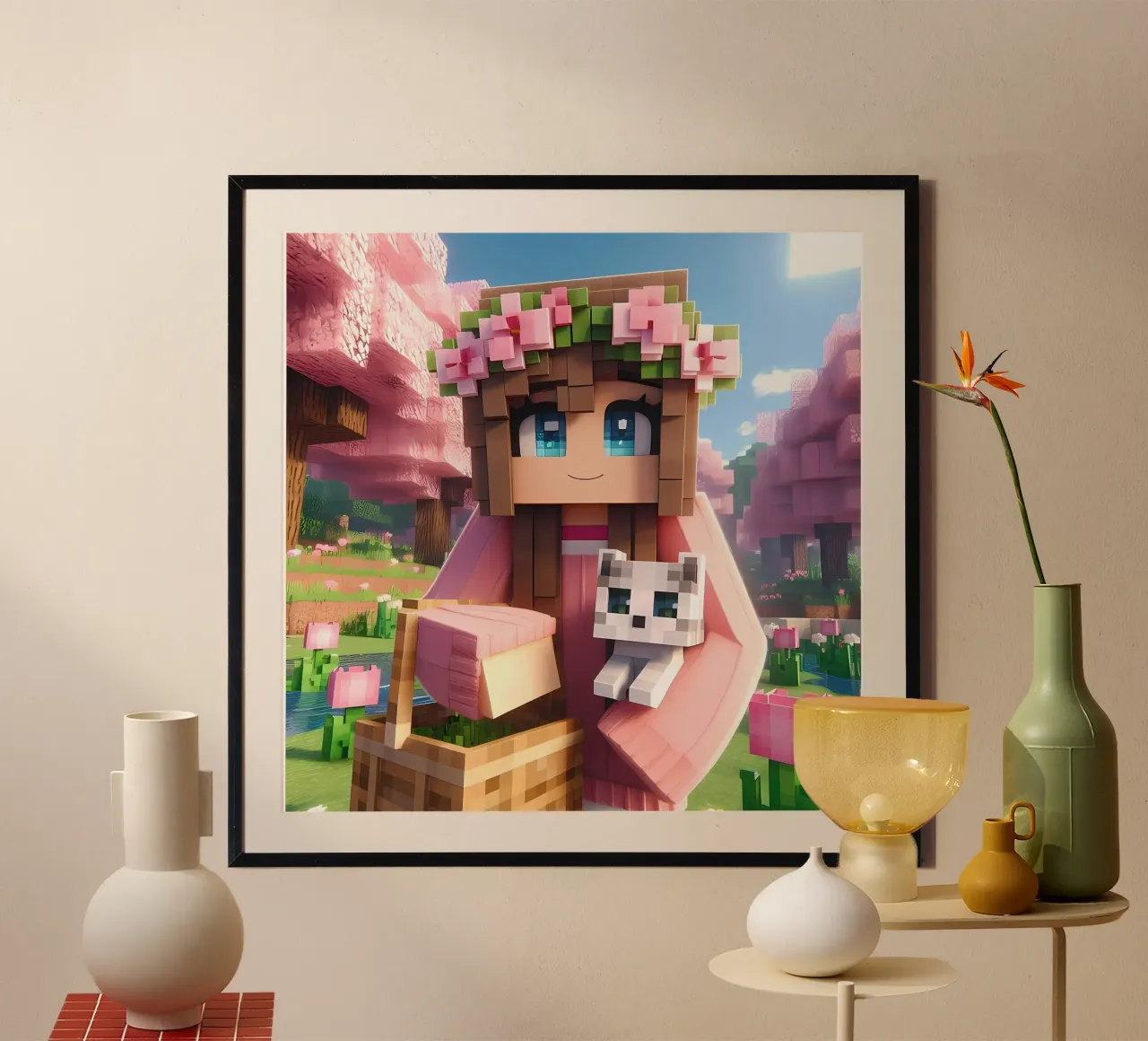 Minecraft carta hahnemühle da Ngamino