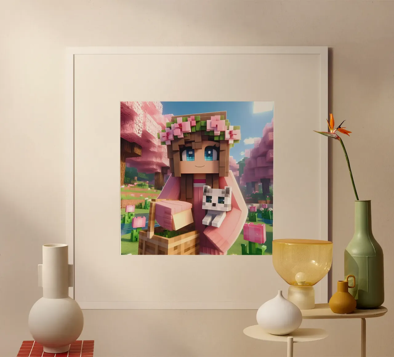 Minecraft carta hahnemühle da Ngamino