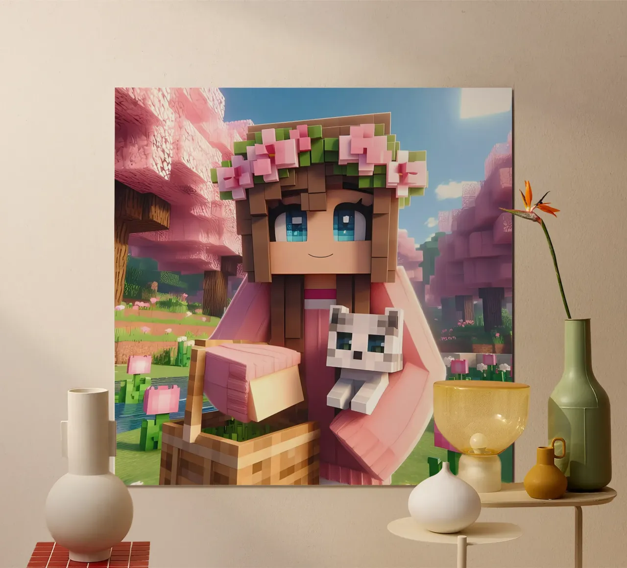 Minecraft carta hahnemühle da Ngamino