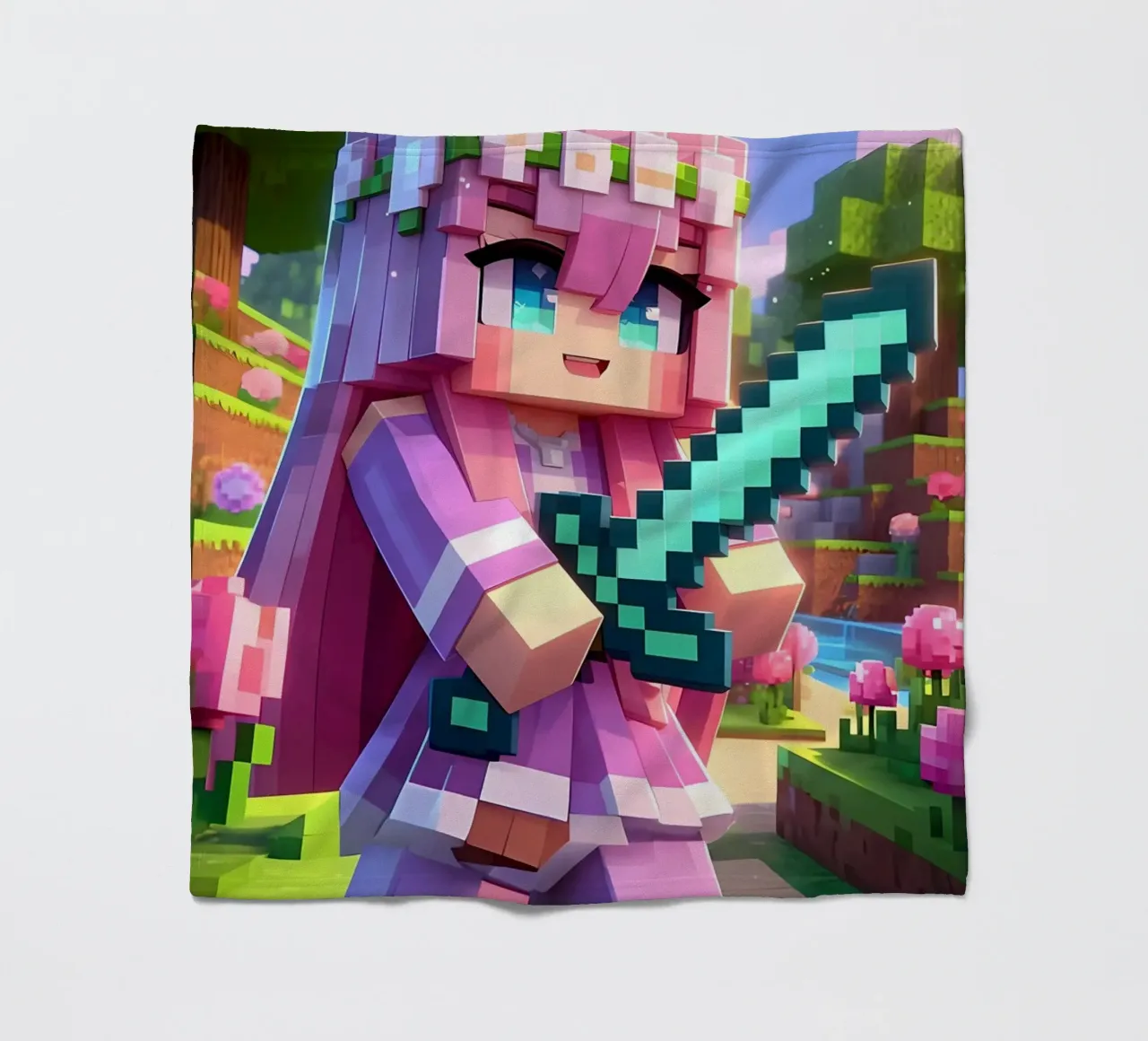 Minecraft coperta in pile da Ngamino