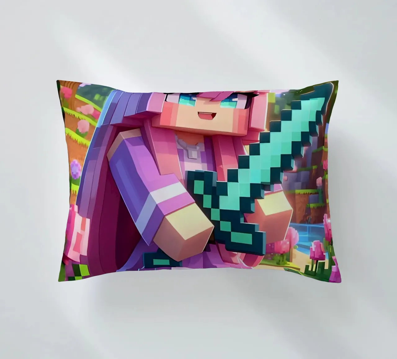 Minecraft cuscino da Ngamino