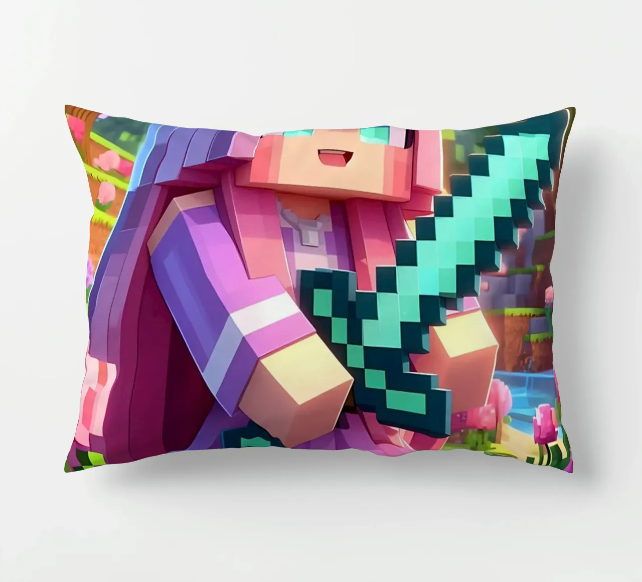 Minecraft cuscino da Ngamino