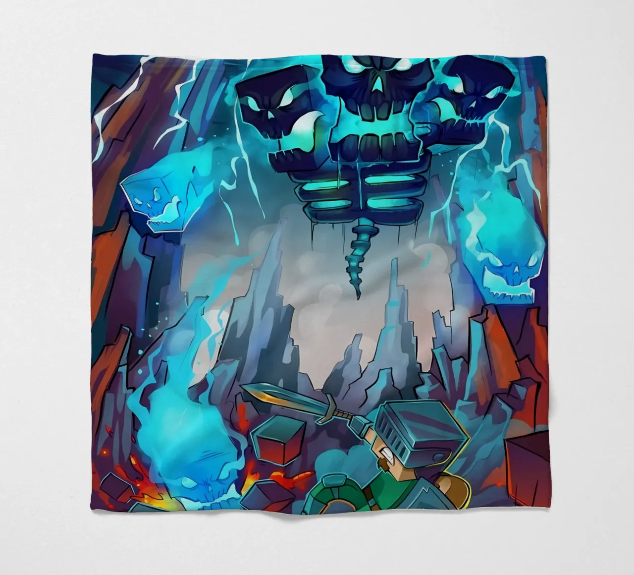 Minecraft coperta in pile da Ngamino