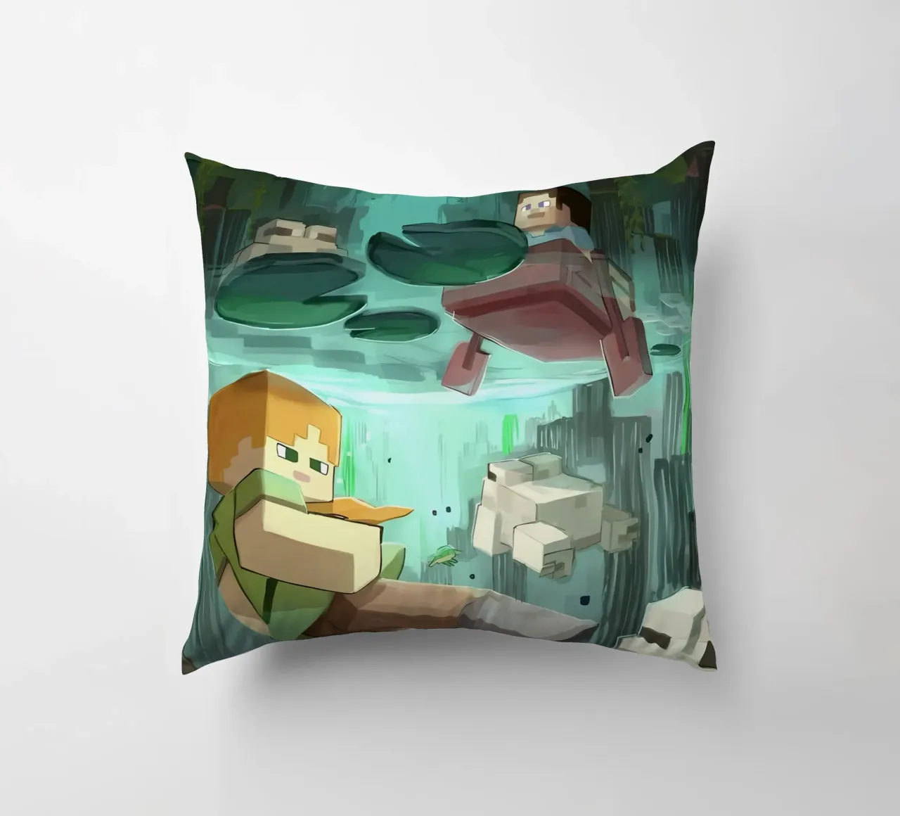 Minecraft cuscino da Ngamino