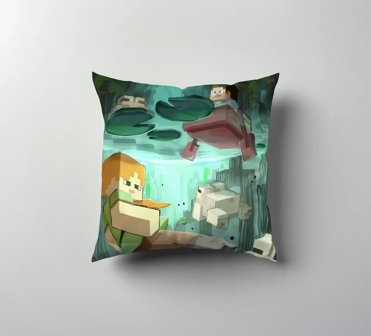 Minecraft cuscino da Ngamino