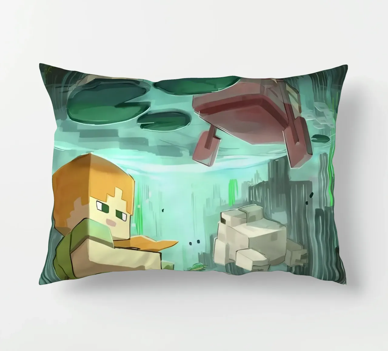 Minecraft cuscino da Ngamino