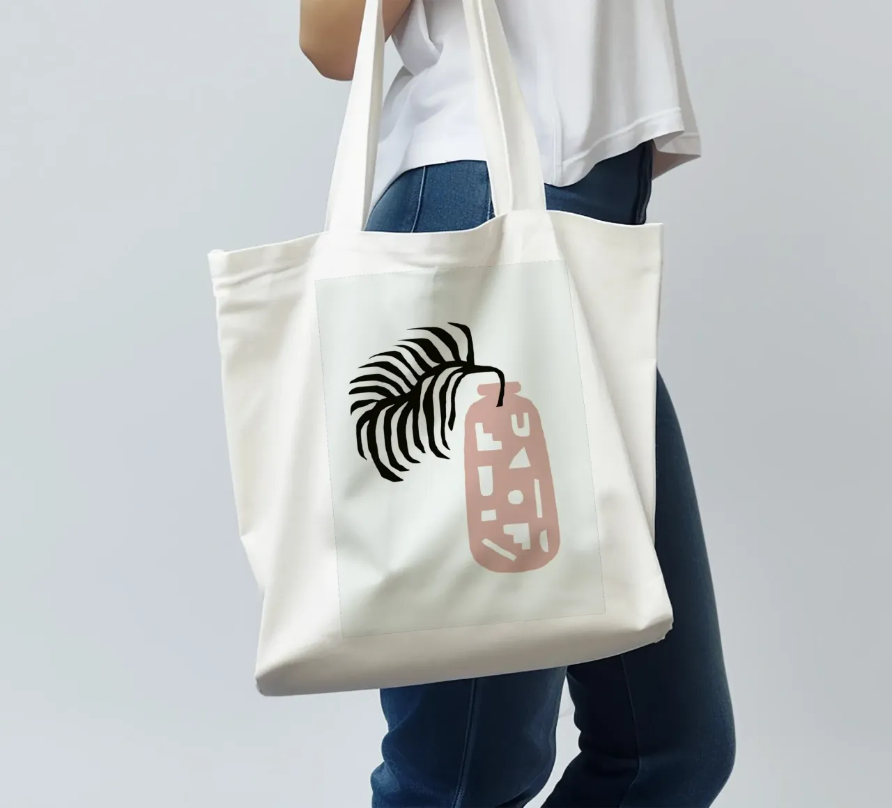 Lanthe borsa in juta da Charlotte Winter