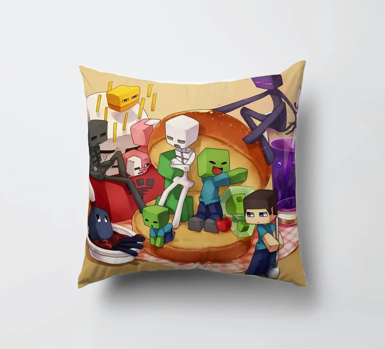 Minecraft cuscino da Ngamino