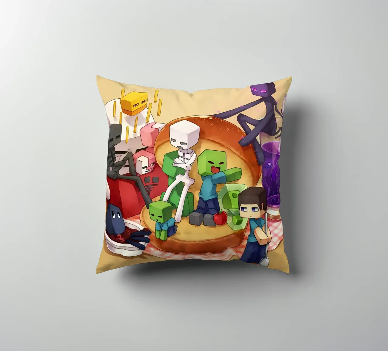 Minecraft cuscino da Ngamino