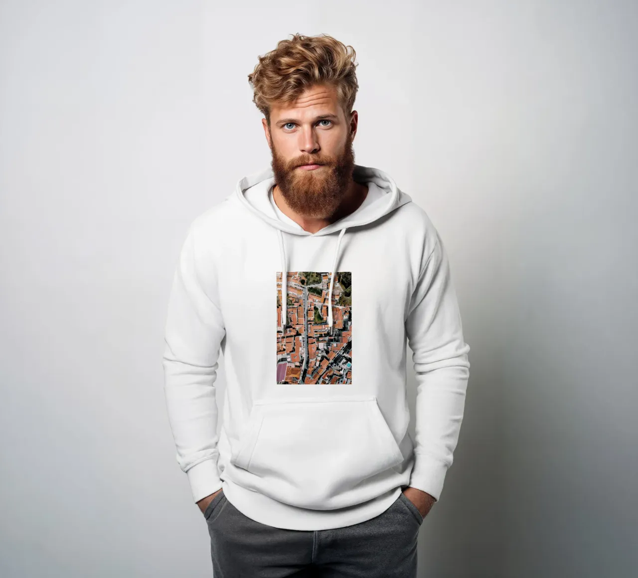 Aerial View felpa con cappuccio da EyeEm Mobile GmbH