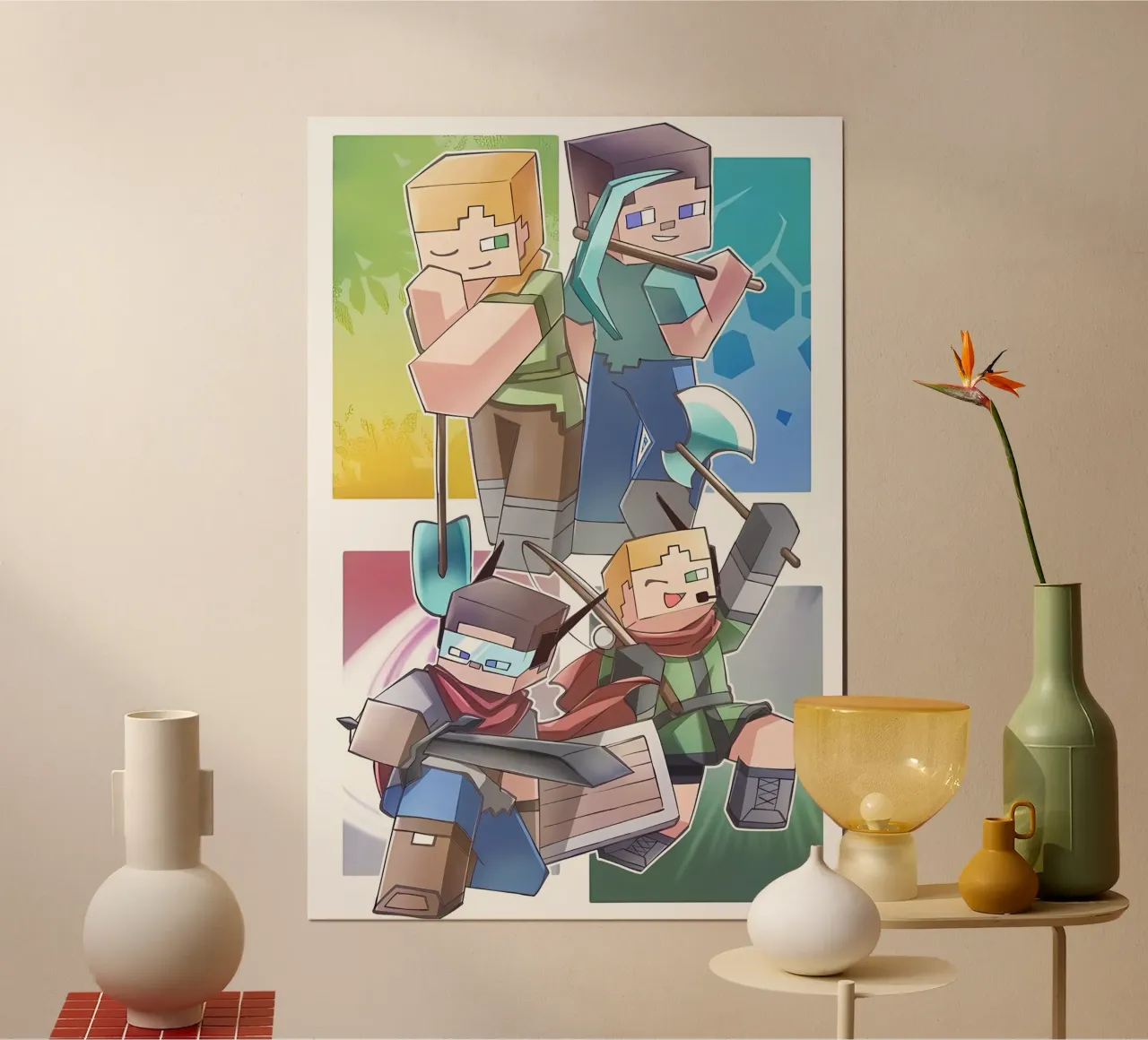 Minecraft carta hahnemühle da Ngamino