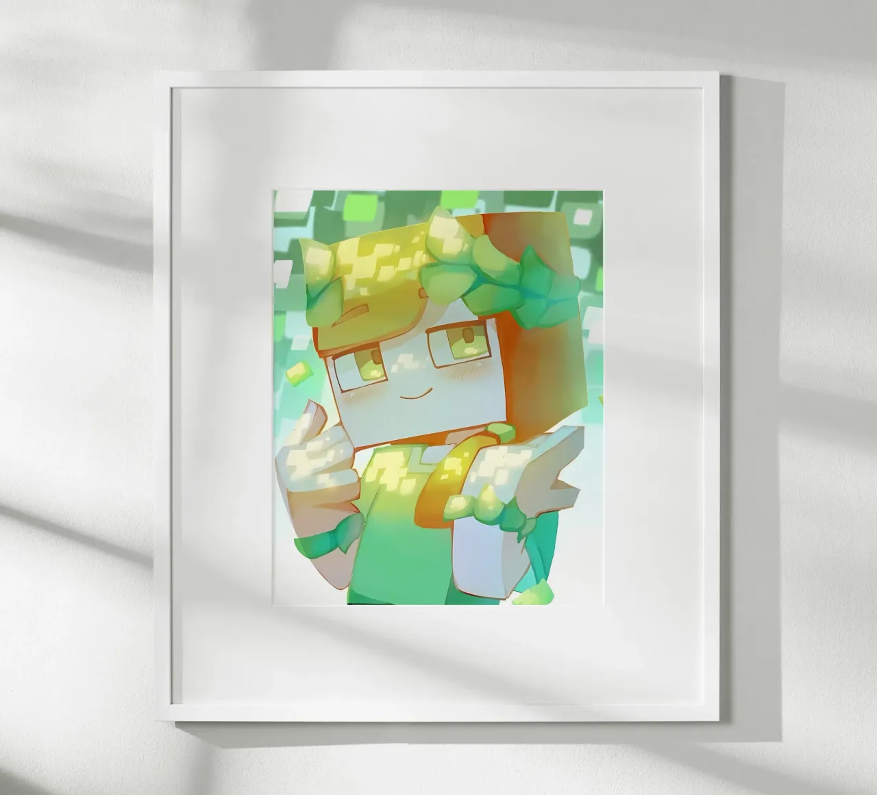 Minecraft poster by Ngamino