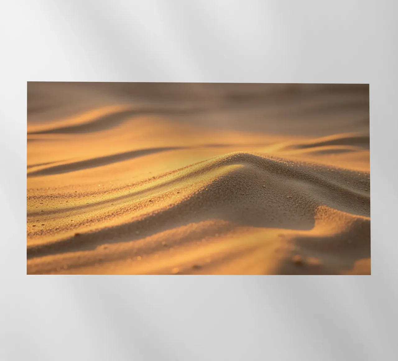 Prachtig ontwerp van zanderige texturen die het zonlicht weerspiegelen backlit folie van DesignDoodle
