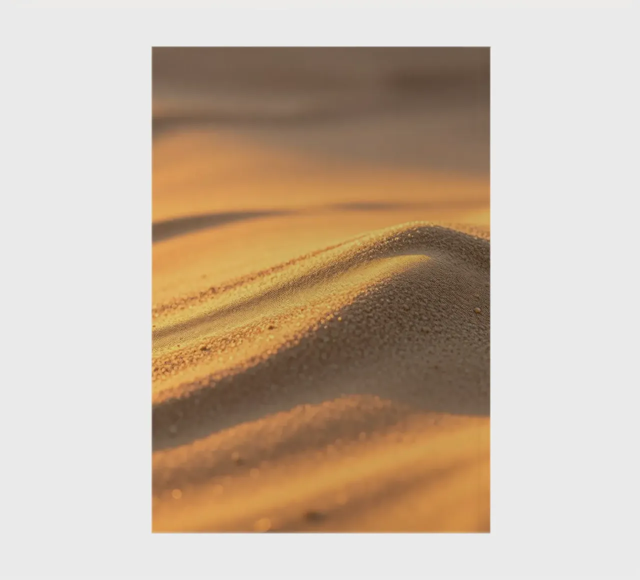 Stunning design of sandy textures reflecting sunlight notebook by DesignDoodle