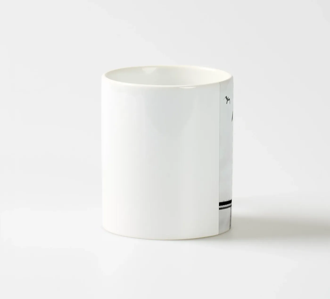 Perspective tazza in ceramica da Sebastian Hilgetag