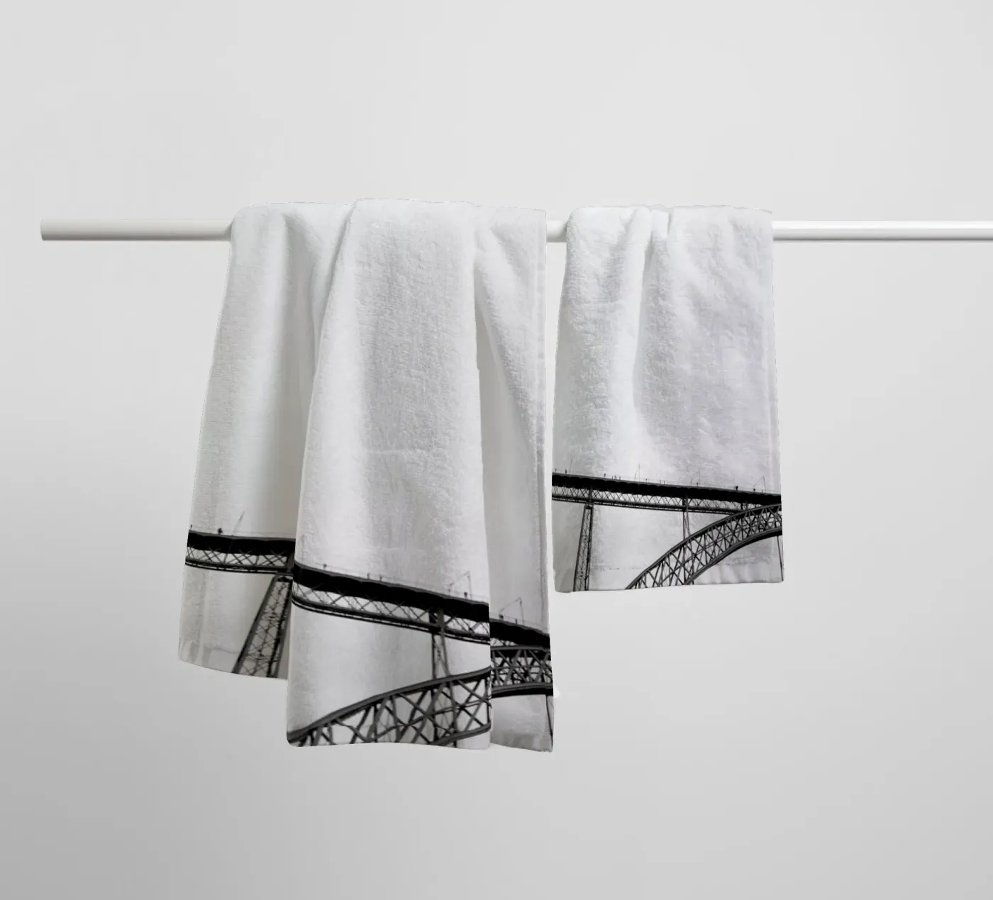 Perspective asciugamano da bagno da Sebastian Hilgetag