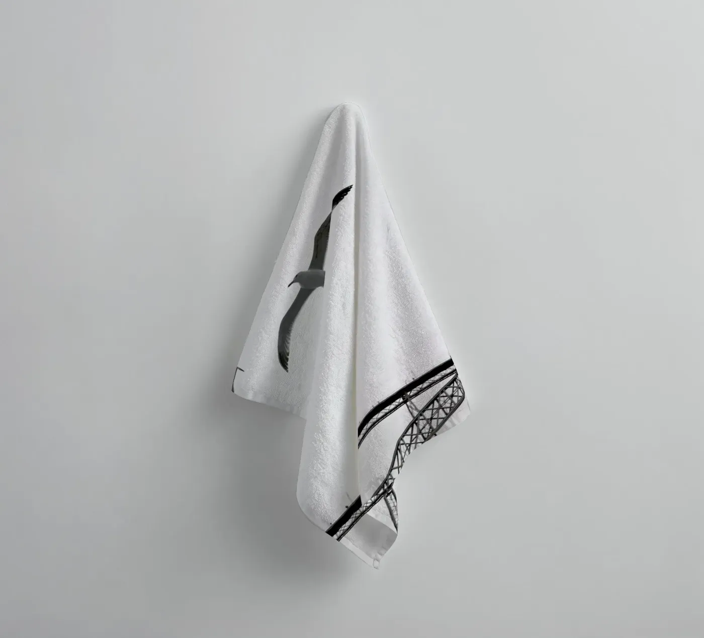 Perspective badhanddoek van Sebastian Hilgetag