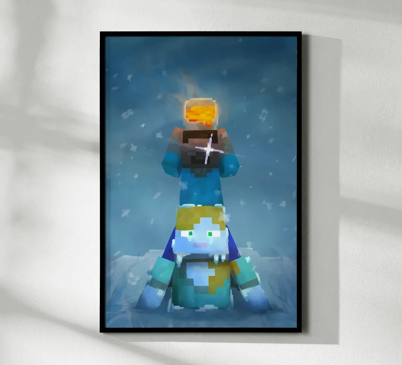 Minecraft carta hahnemühle da Ngamino