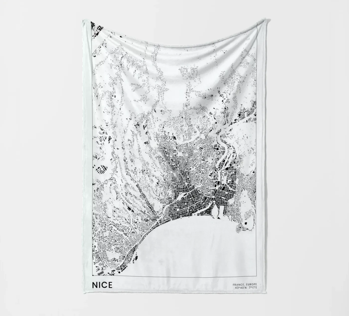 Nice fleecedeken van The Cartography Collection