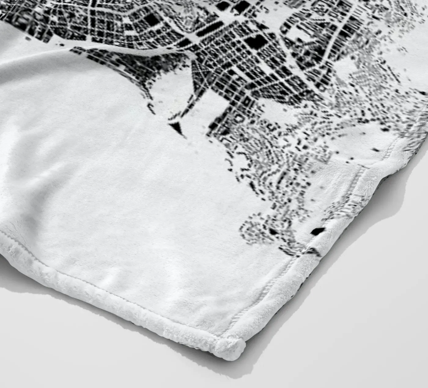 Nice Fleecedecke von The Cartography Collection