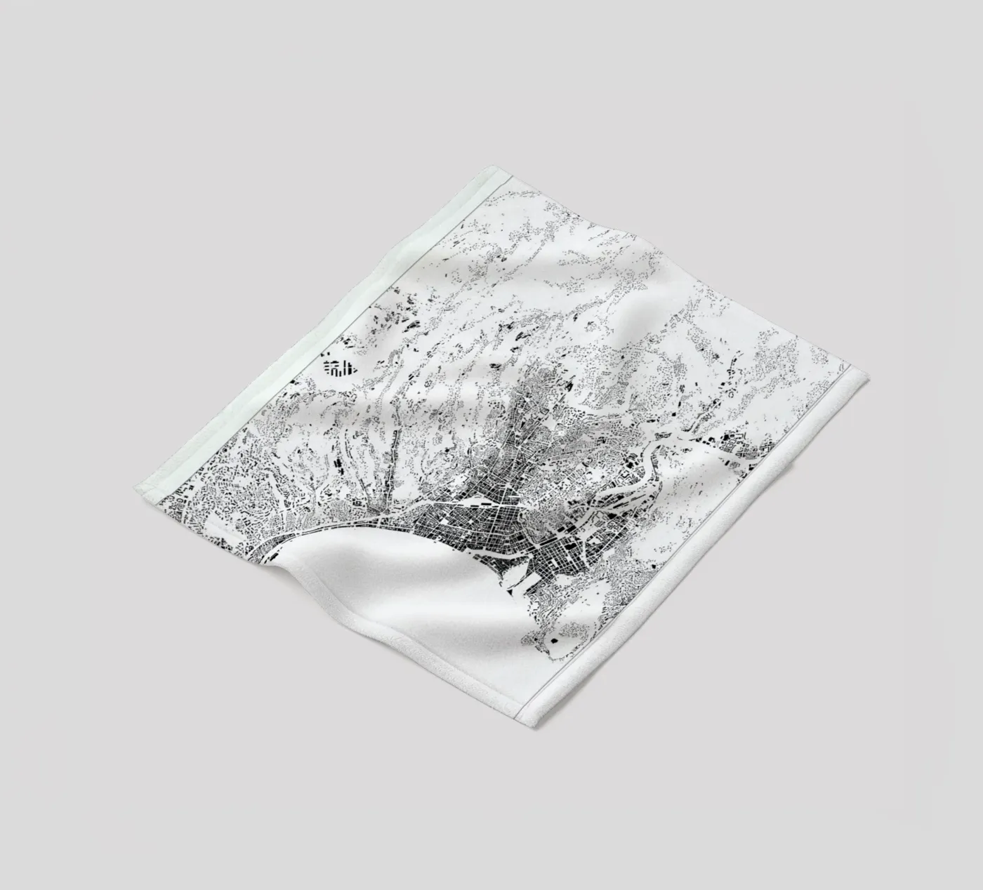 Nice Fleecedecke von The Cartography Collection