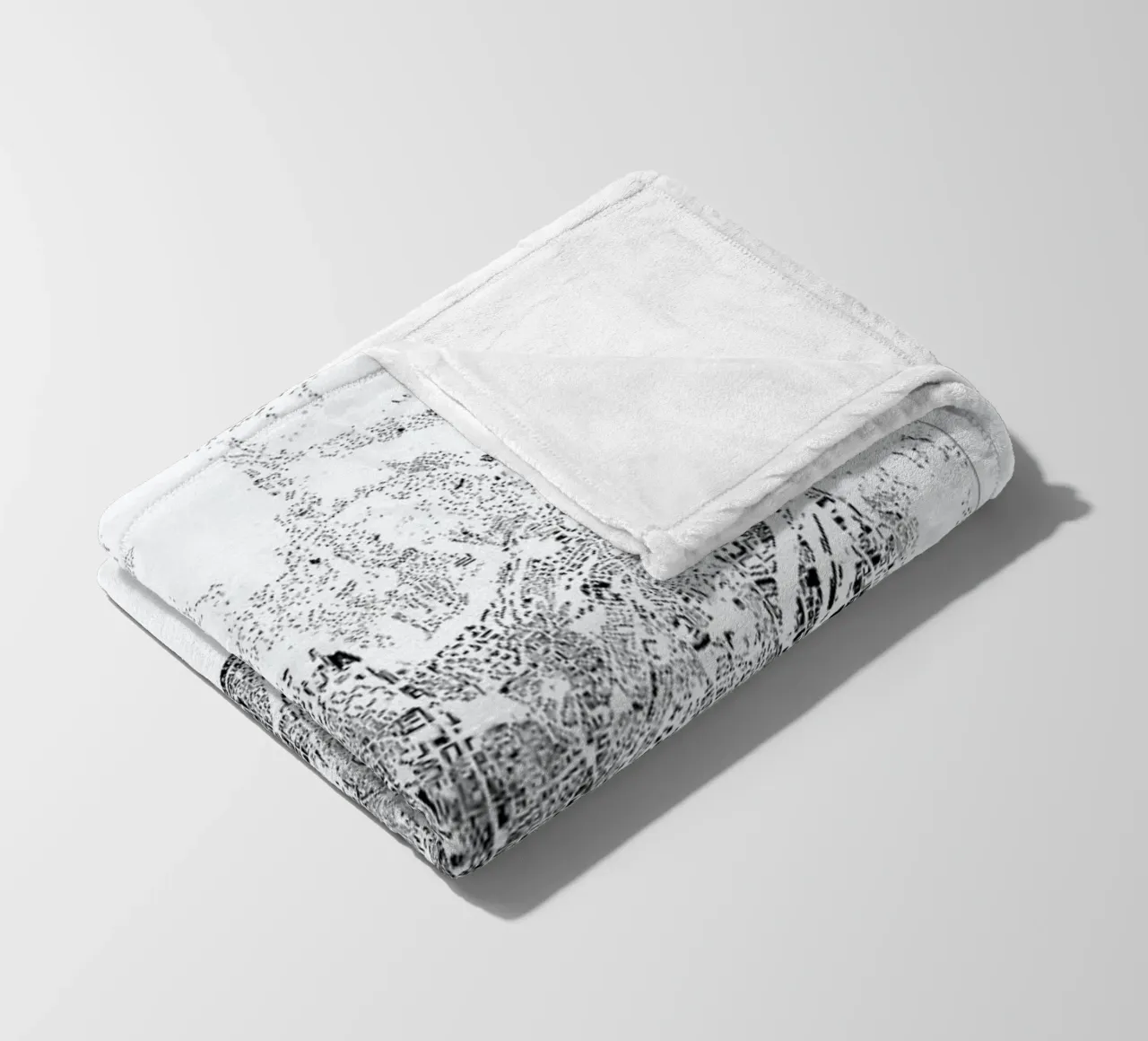 Nice coperta in pile da The Cartography Collection