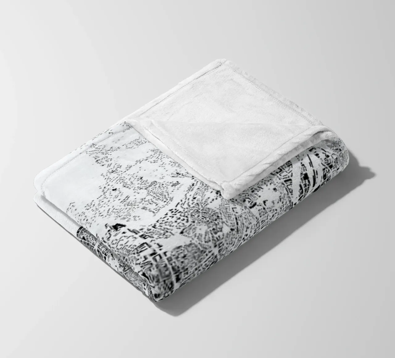 Nice coperta in pile da The Cartography Collection