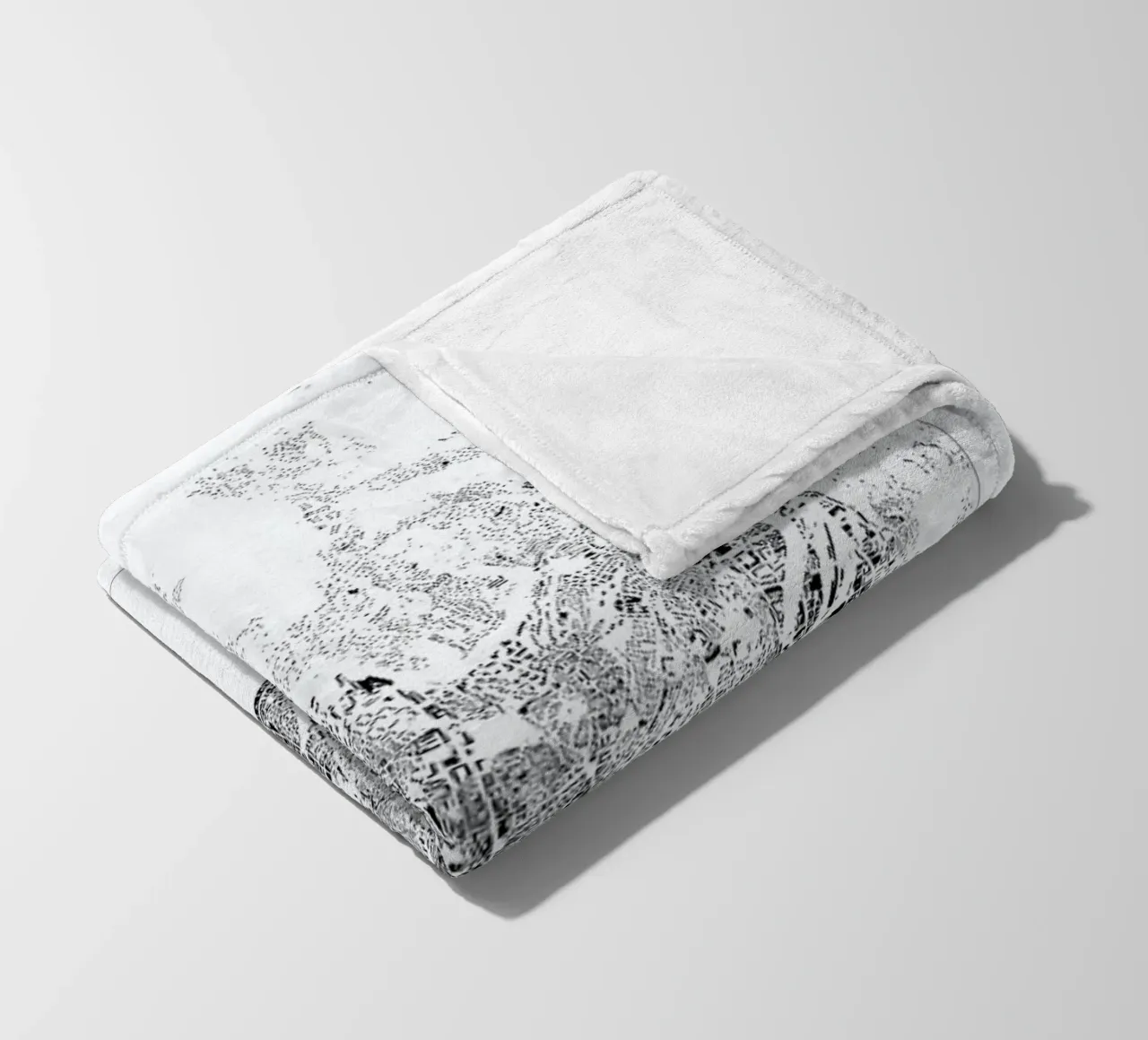 Nice coperta in pile da The Cartography Collection