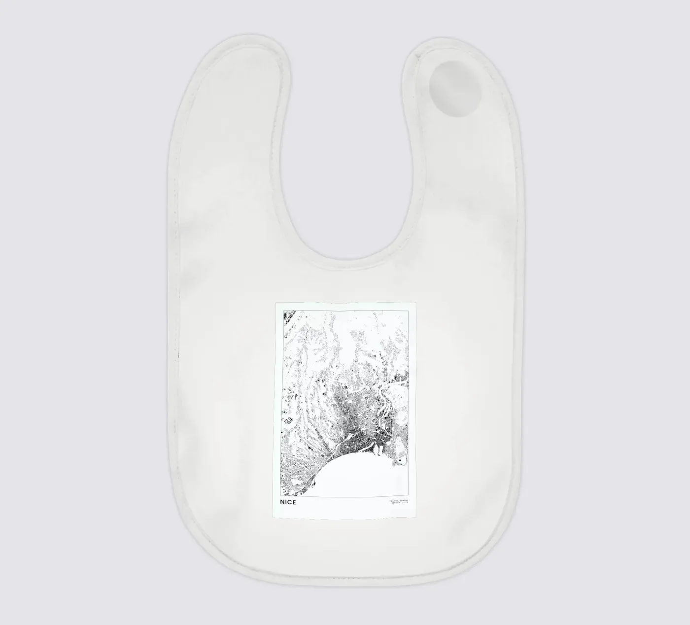 Nice baby bib by The Cartography Collection