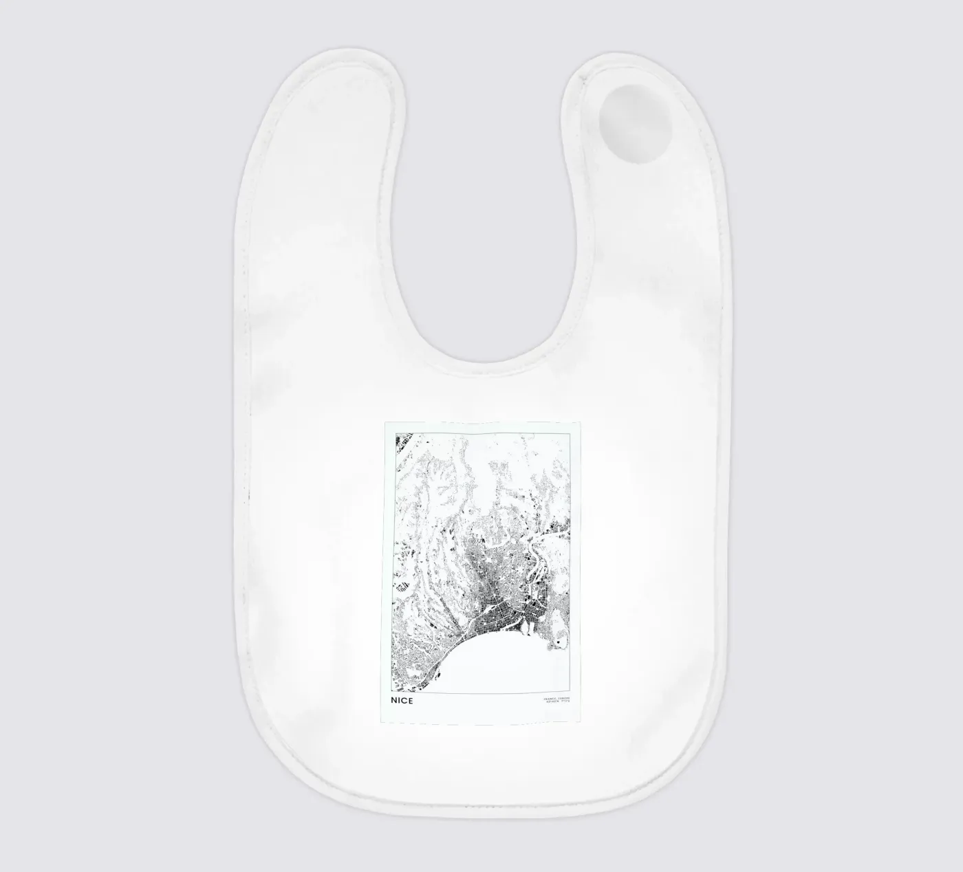 Nice baby bib by The Cartography Collection