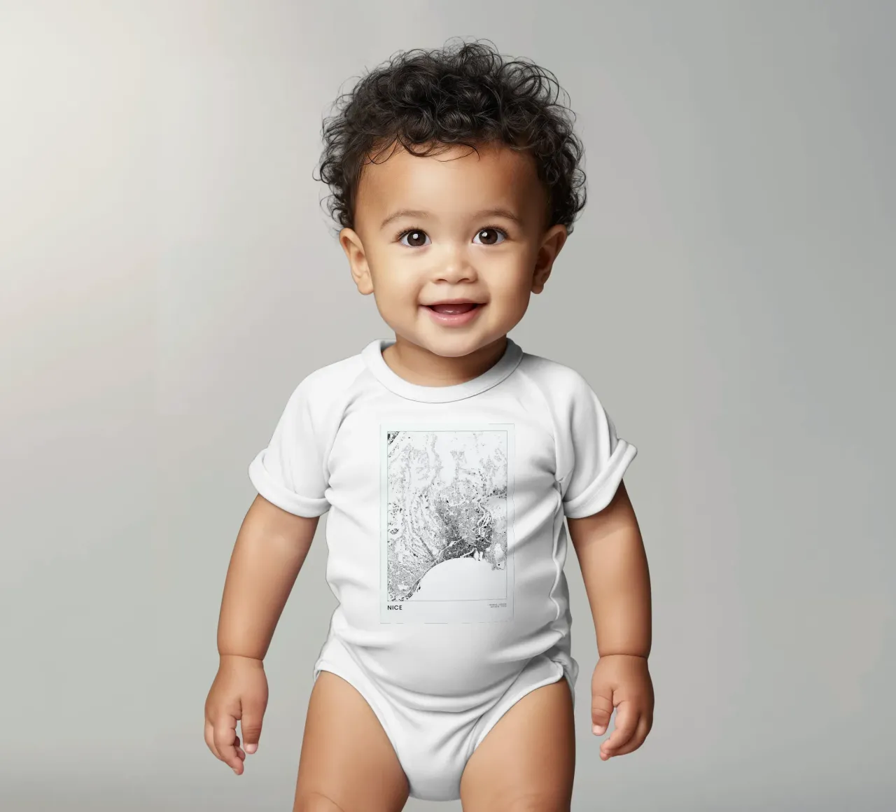 Nice body neonato maniche corte da The Cartography Collection