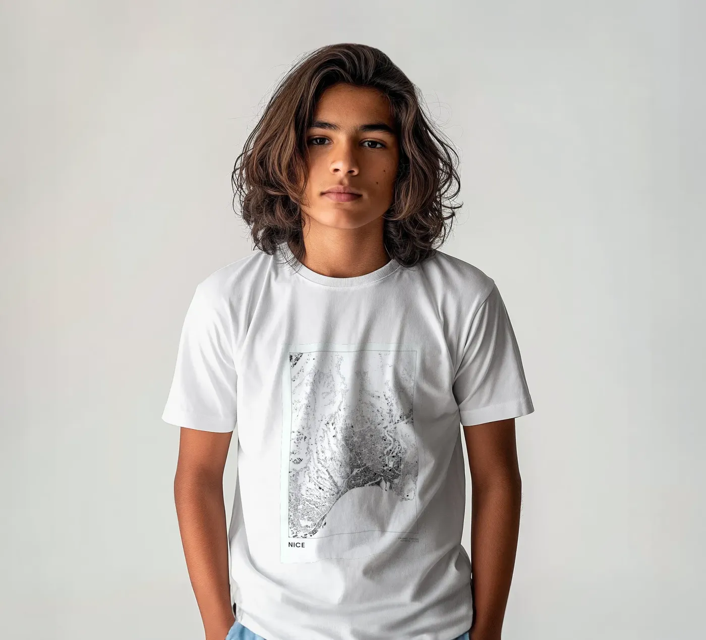 Nice t-shirt bambini da The Cartography Collection