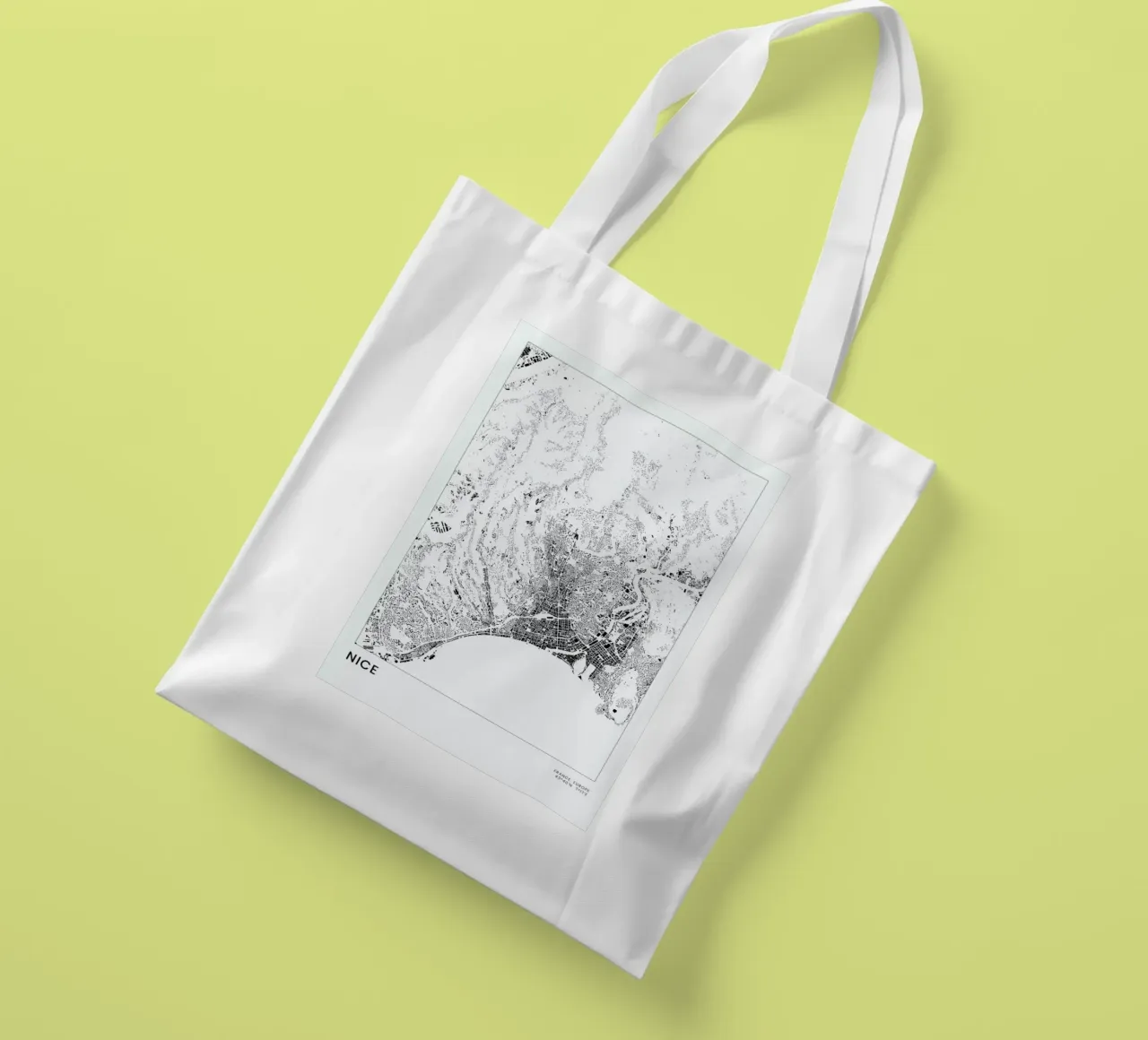 Nice borsa in juta da The Cartography Collection