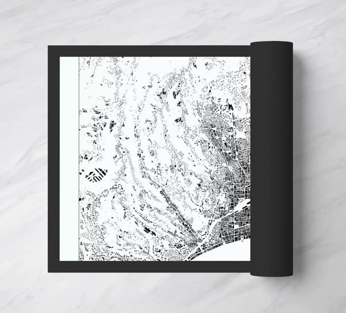 Nice Fußmatte von The Cartography Collection