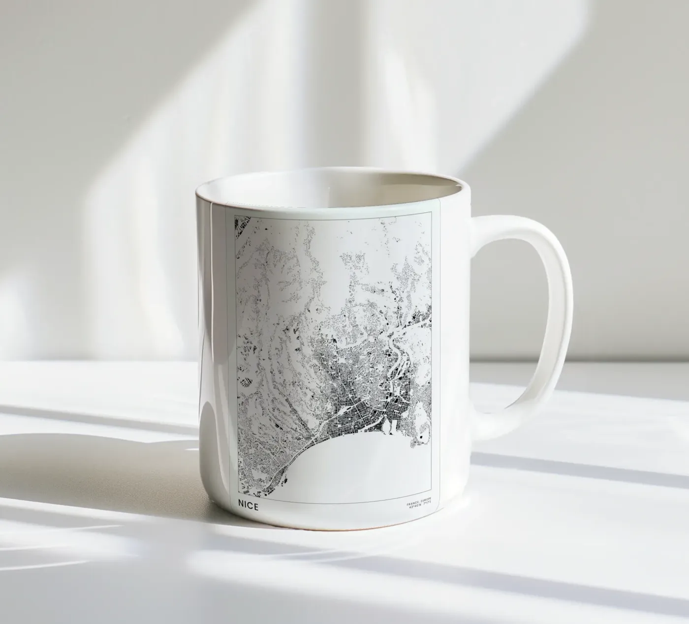 Nice ceramic mug by The Cartography Collection