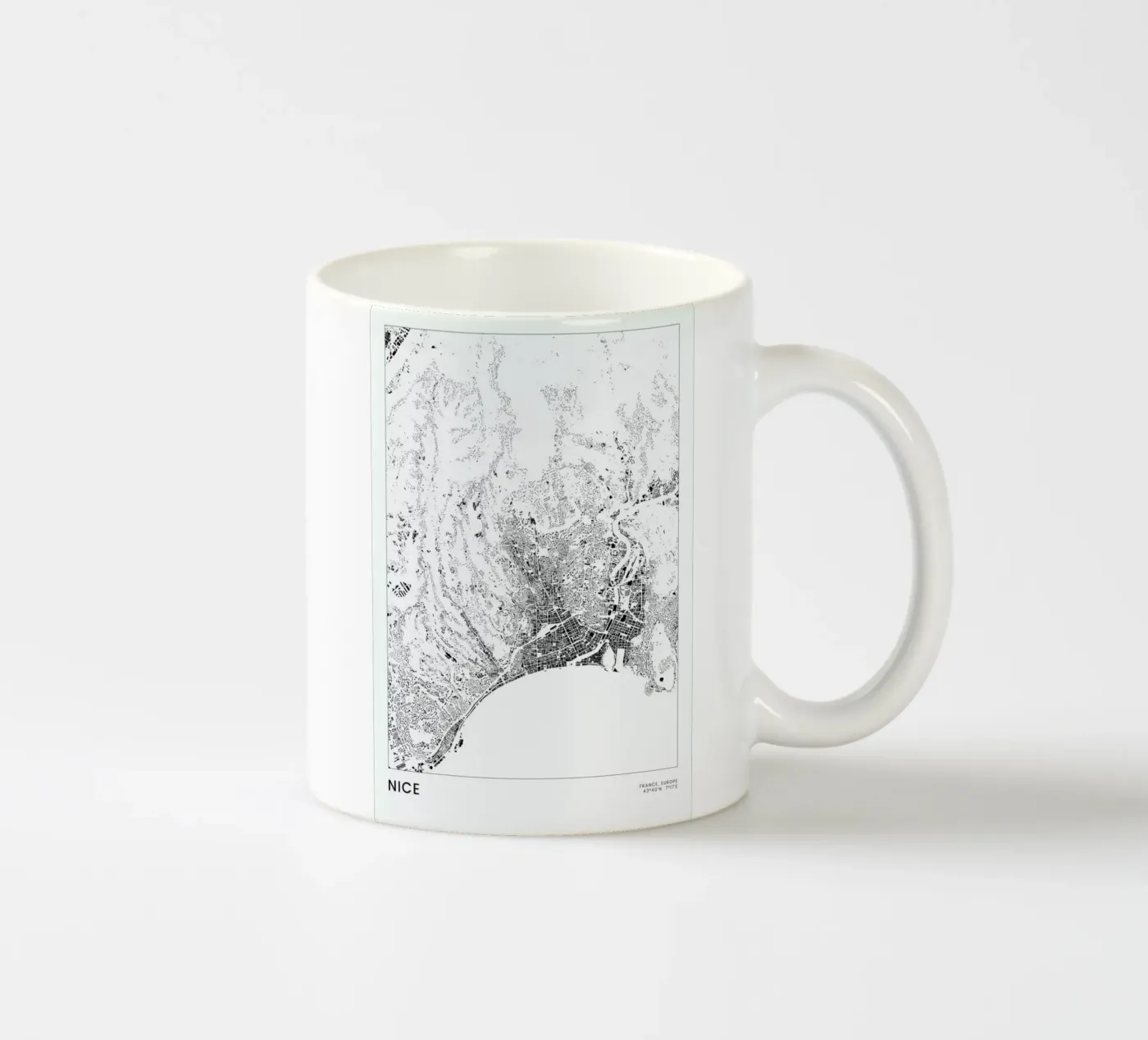 Nice ceramic mug by The Cartography Collection
