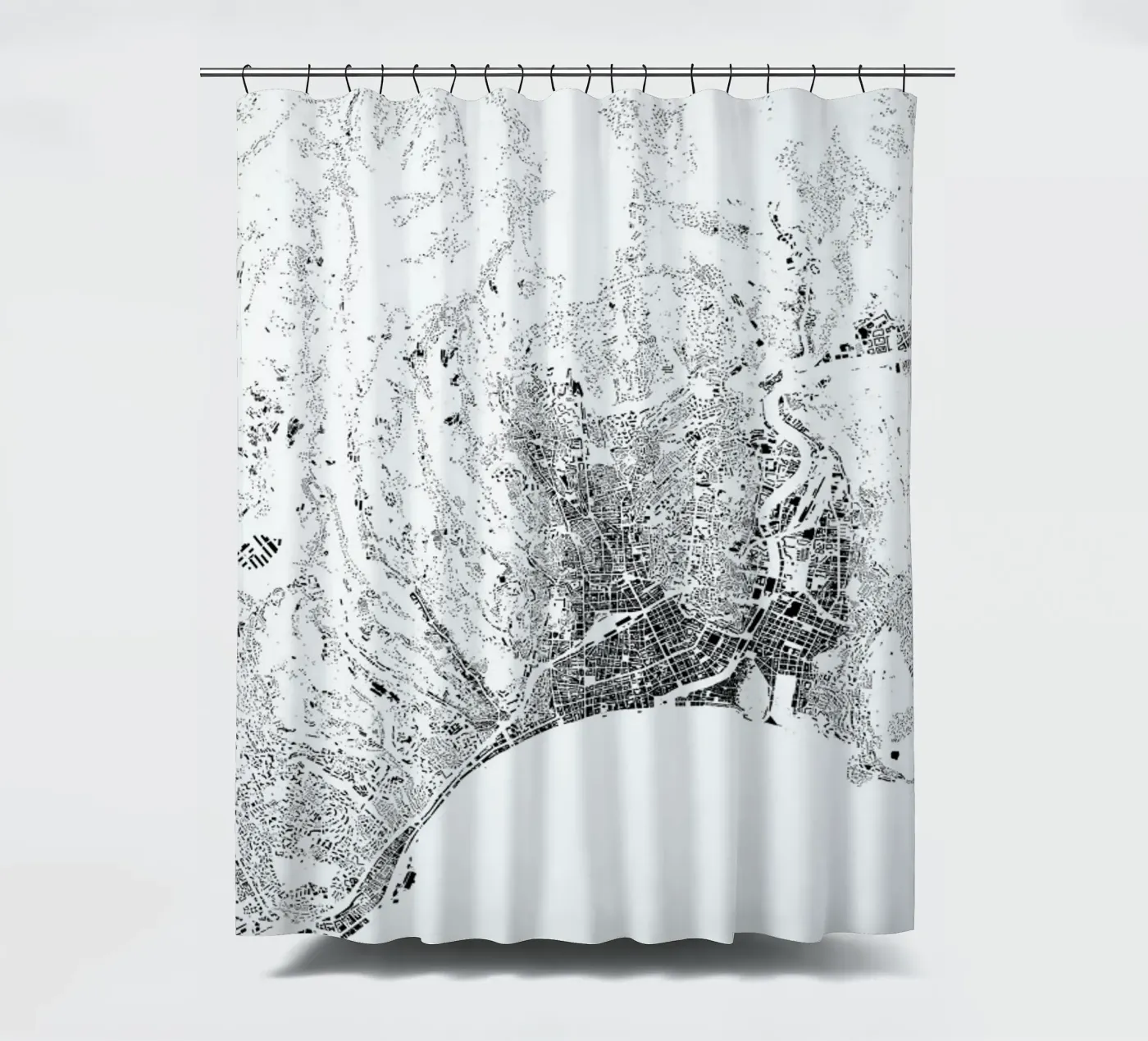 Nice Duschvorhang von The Cartography Collection