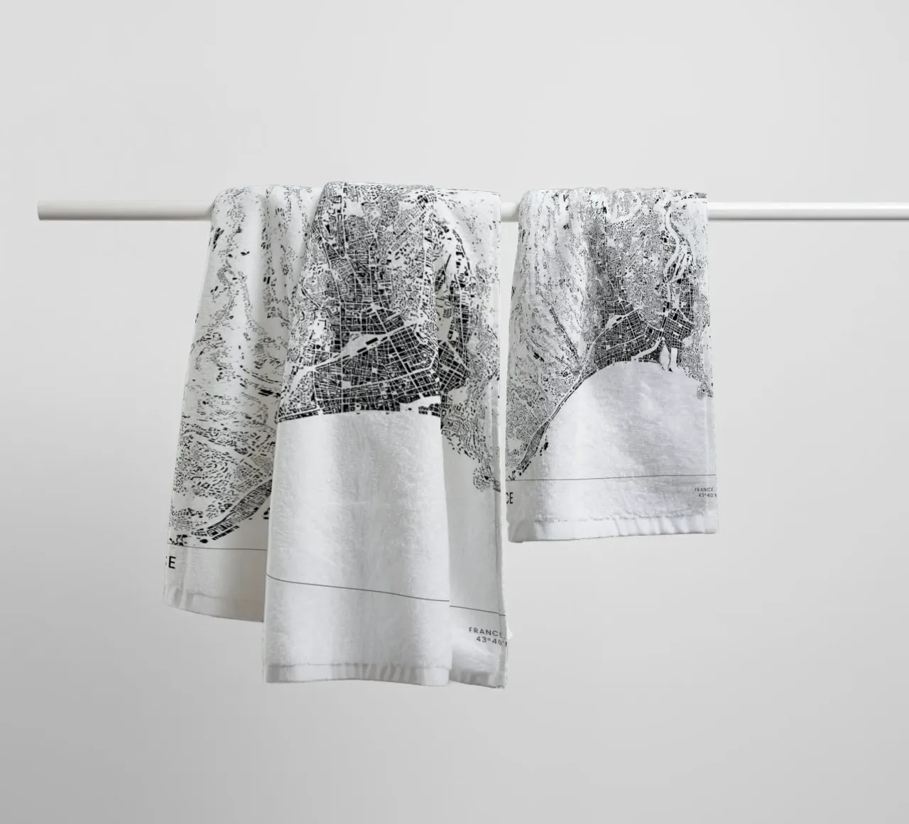 Nice towel by The Cartography Collection