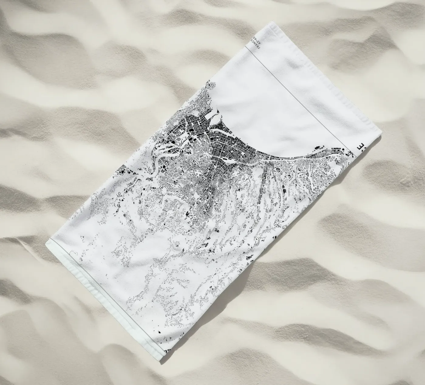 Nice beach towel by The Cartography Collection