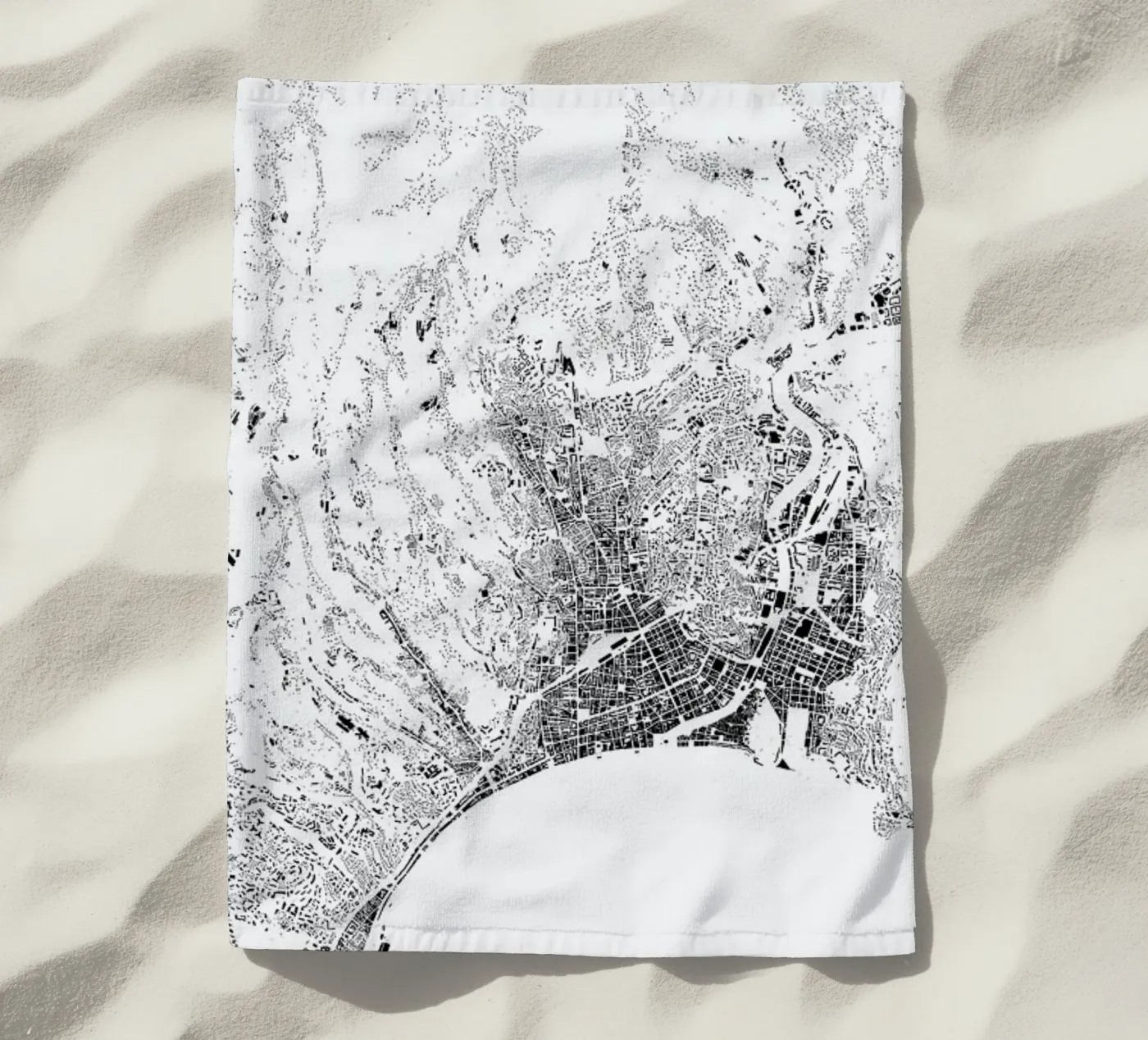Nice beach towel by The Cartography Collection