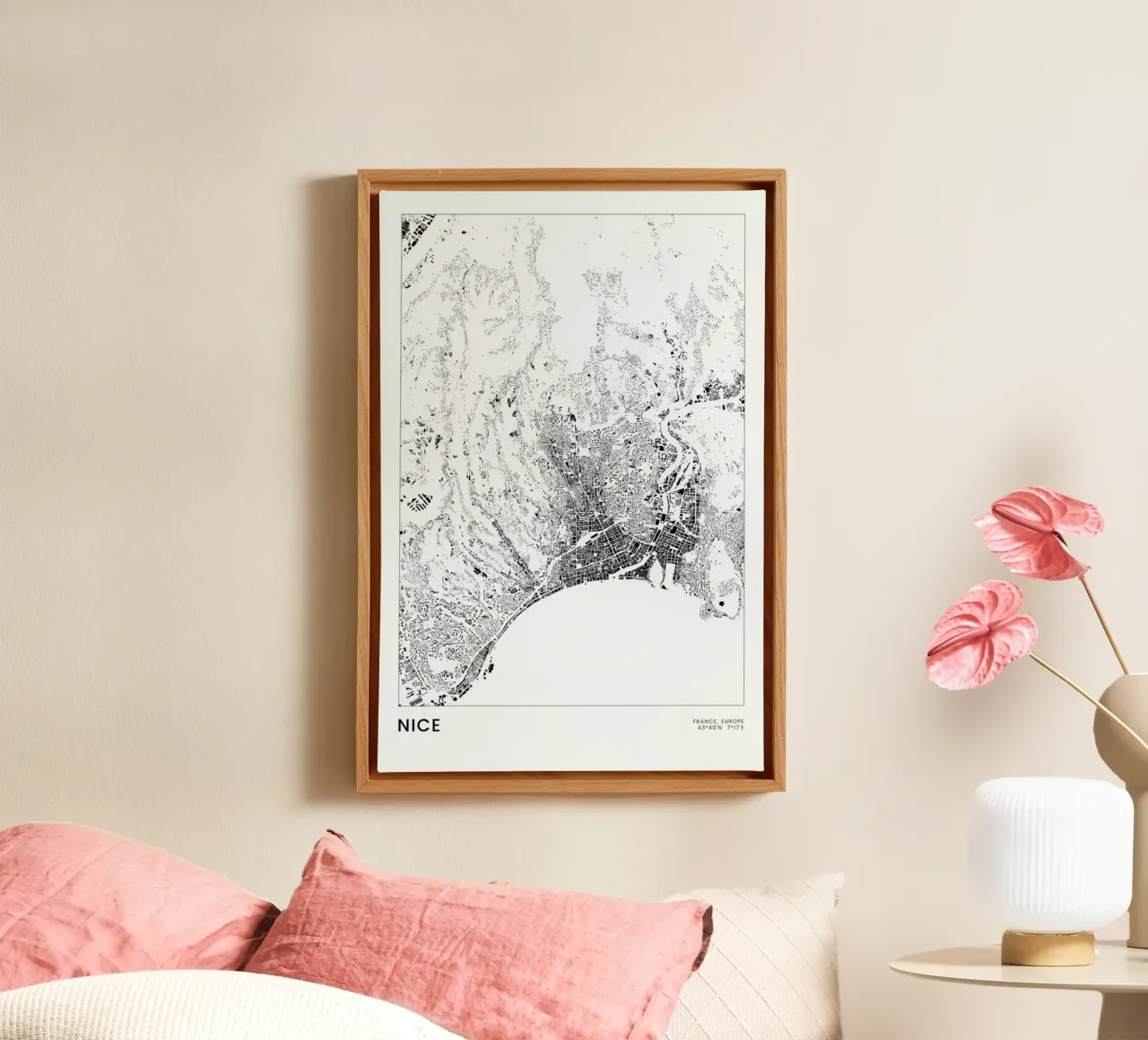 Nice tela da The Cartography Collection