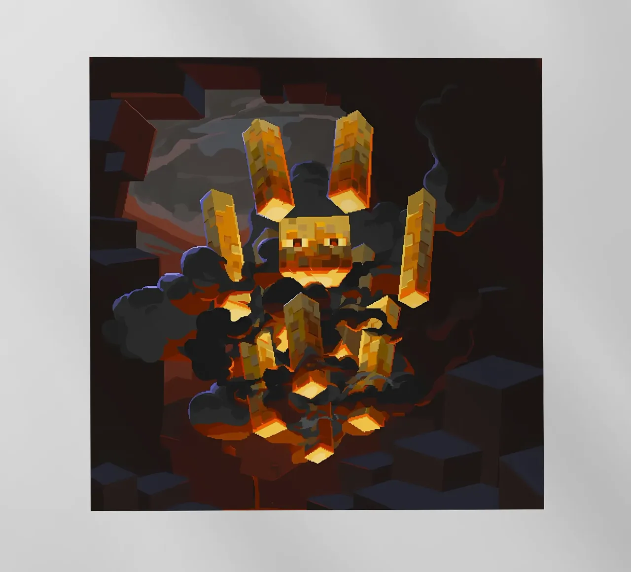 Minecraft pellicola backlit da Ngamino