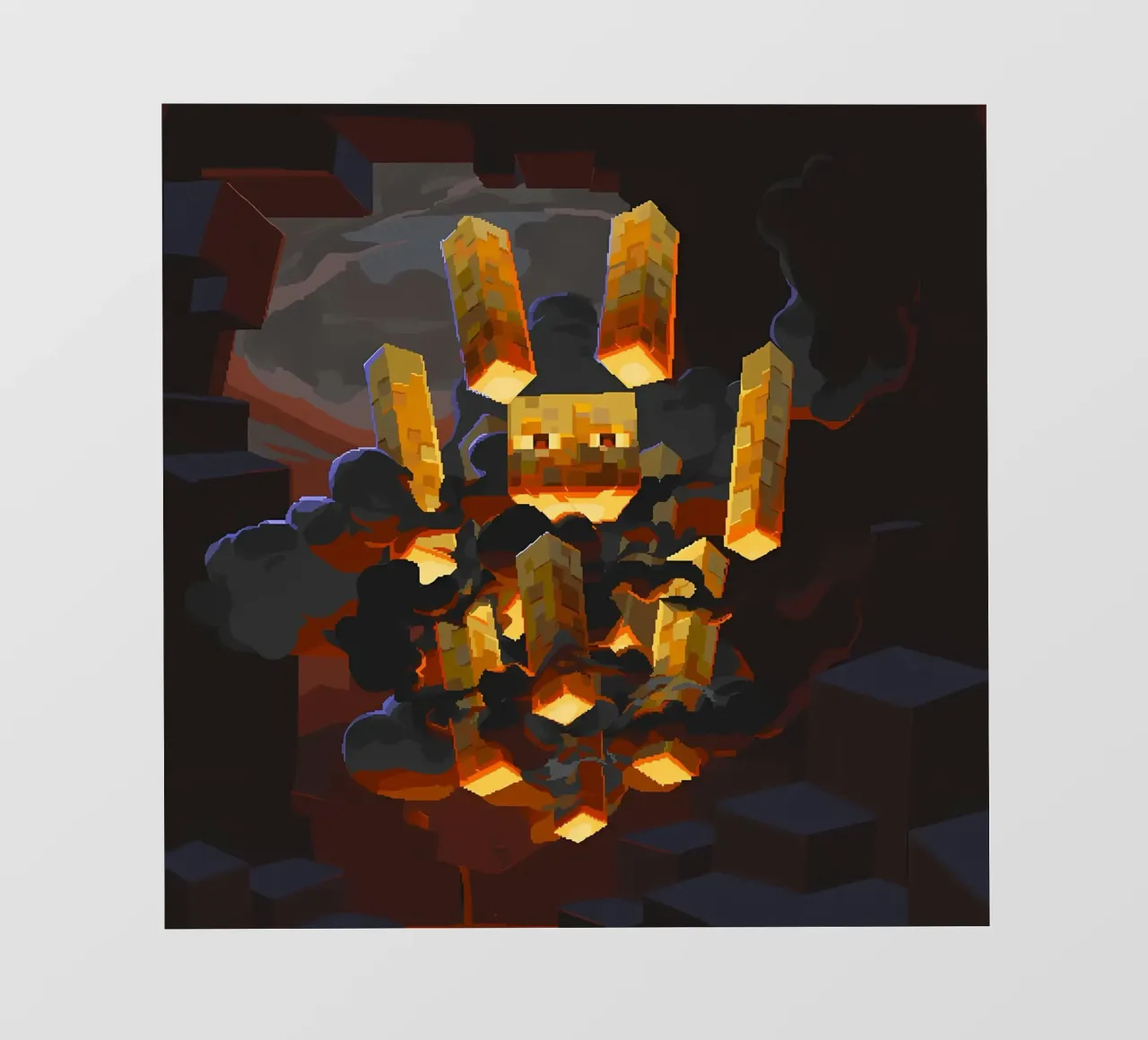 Minecraft pellicola backlit da Ngamino