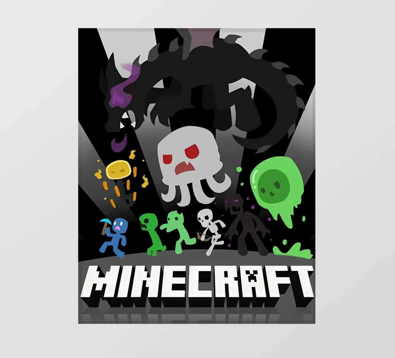 Minecraft telo in pvc da Ngamino