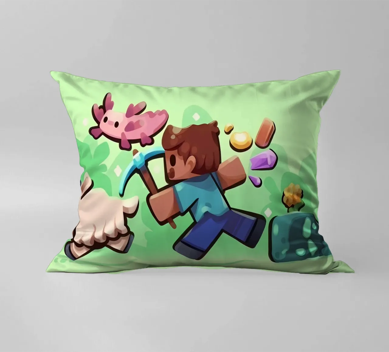 Minecraft cuscino da Ngamino