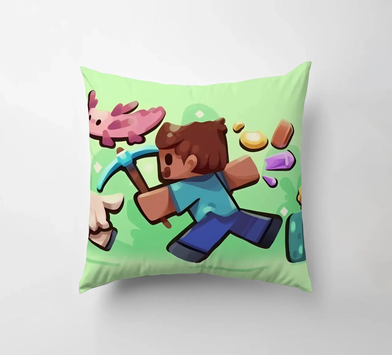 Minecraft cuscino da Ngamino
