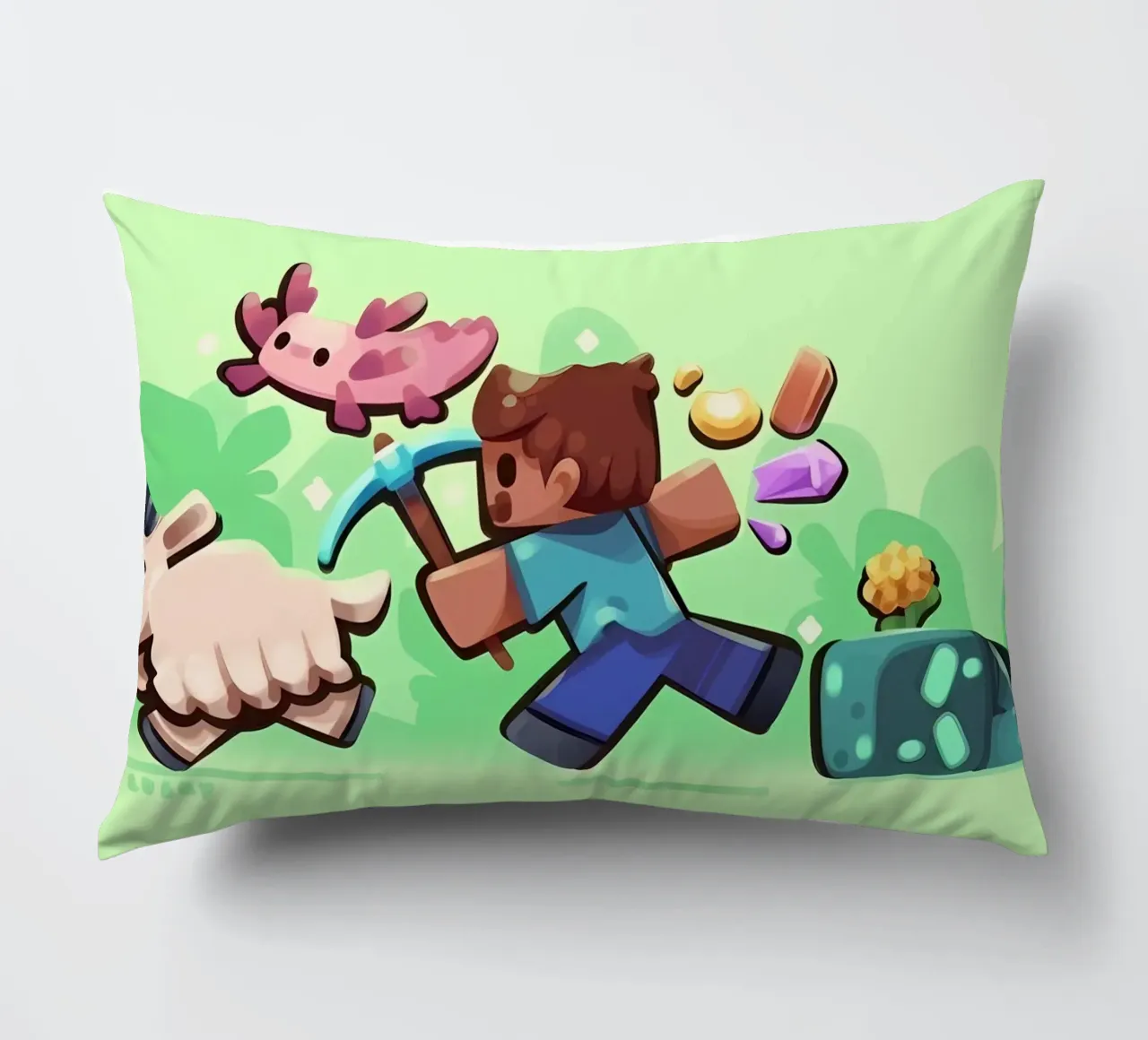 Minecraft cuscino da Ngamino