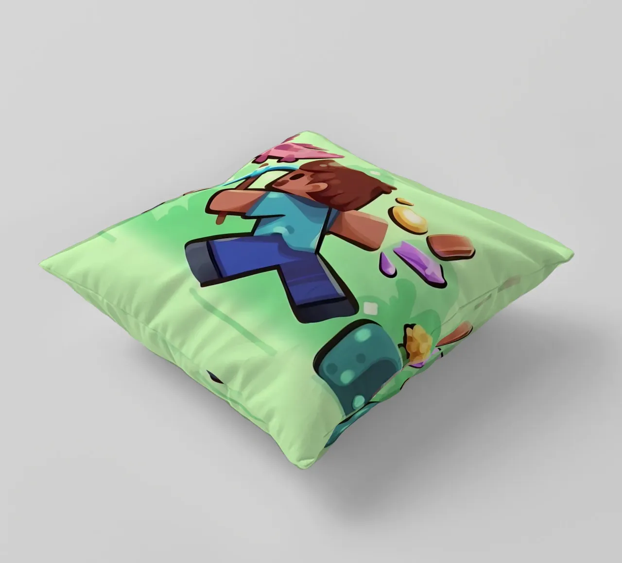 Minecraft cuscino da Ngamino